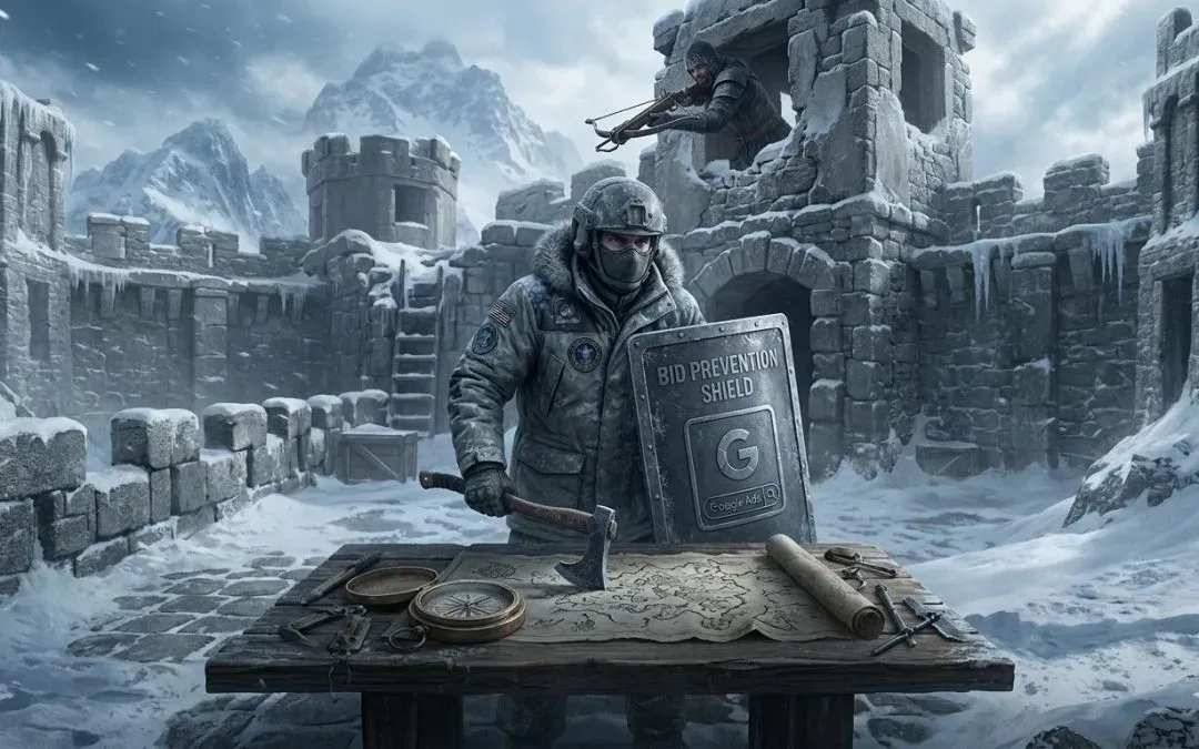 Hotel Google Ads showing brand protection against OTAs like Booking.com