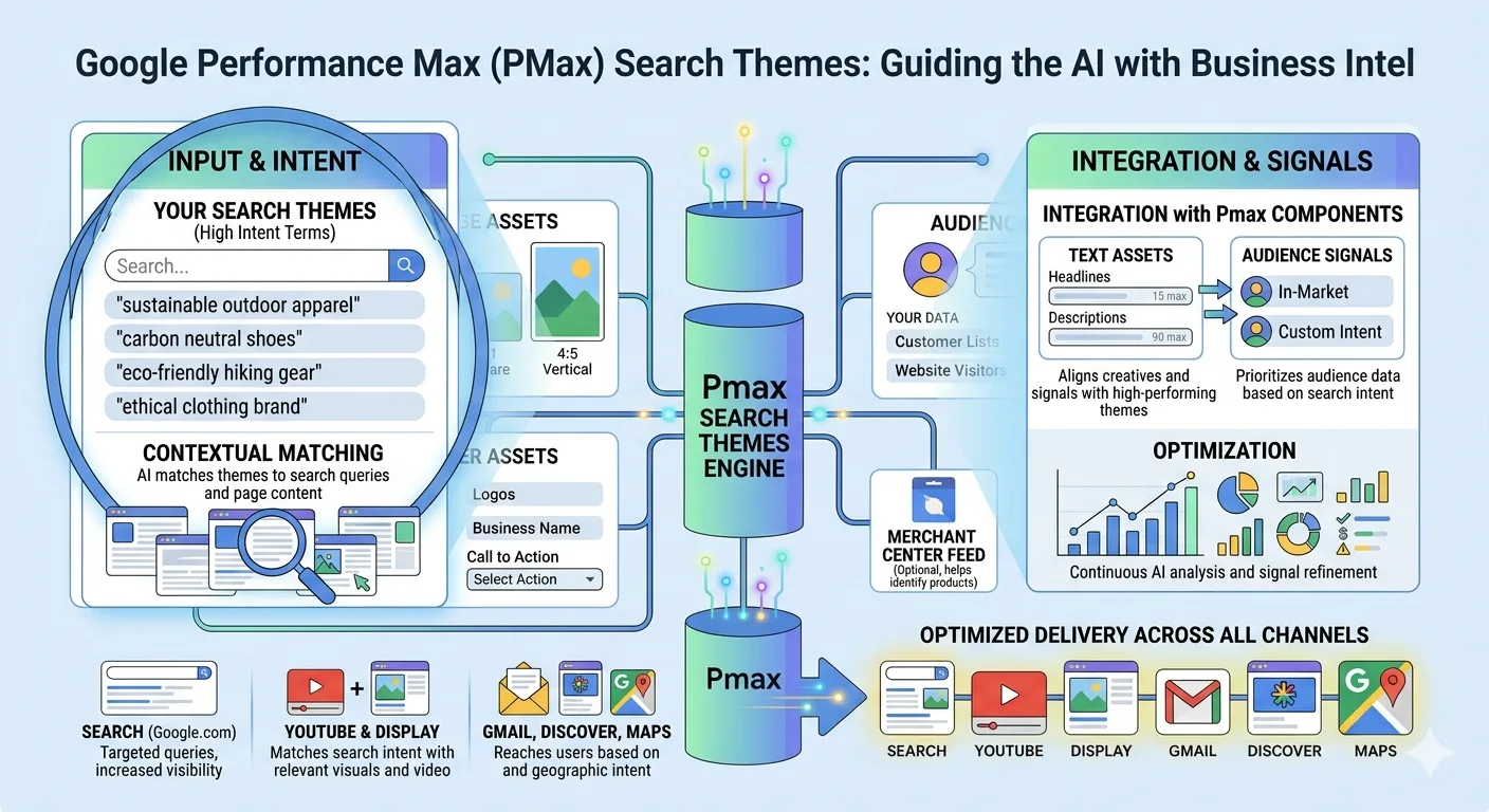 Search themes en PMax