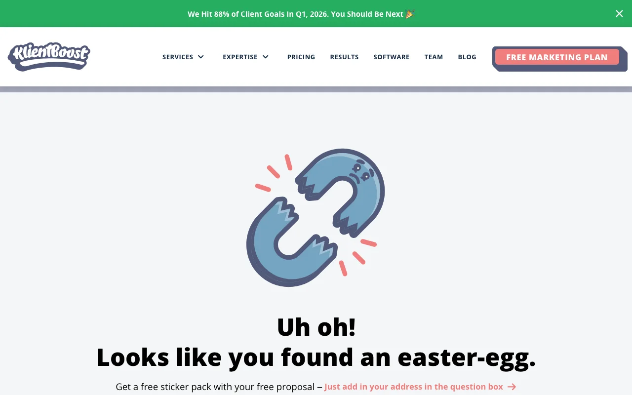 KlientBoost blog homepage — PPC and CRO agency blog