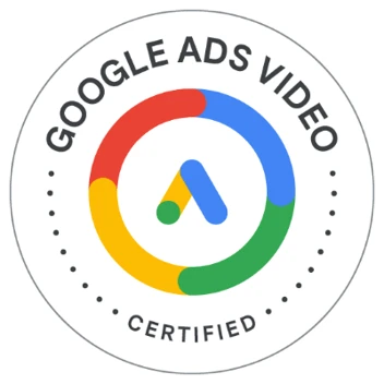 Google Ads Video Certified — credencial verificada de Lionel Fenestraz